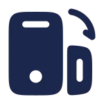 Smartphone Rotate Orientation SVG Icon